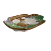 Vintage Bunny Rabbit and Flowers Textured Dish, Royal Norfolk (c.1990s)