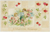 Digital Download "A Valentine Message" Valentine's Day Postcard (c.1910) - Instant Download Printable - thirdshift