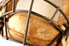 Vintage Baseball Catchers Face Mask with Metal Grid, Leather Straps (c.1930s) - thirdshift