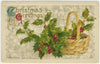 Digital Download "Christmas Greetings" Christmas Postcard (c.1910) - Instant Download Printable - thirdshift