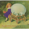 Digital Download "Easter Greetings" Easter Postcard (c.1908) - Instant Download Printable - thirdshift