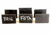 Real Slate Chalkboard Tags with Clips (Set of 6) - thirdshift