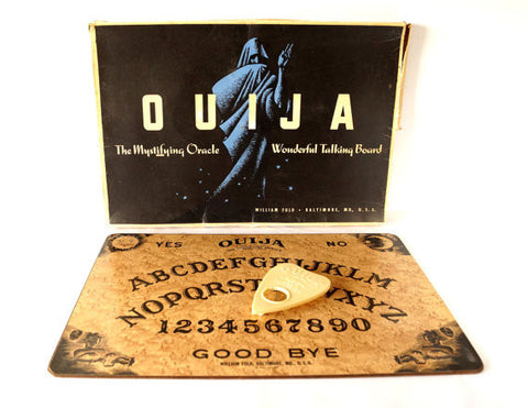 Vintage Original Ouija Board by William Fuld, Extra Large (c.1930-40s) - thirdshift