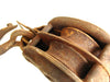 Vintage Large Iron Double Pulley, Complete, Working Condition (c.1920s) - thirdshift