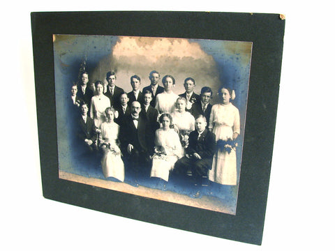 Antique Studio Photograph of Students with Teacher (c.1910s), N1 - thirdshift