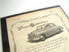 Vintage Singer 1500 Saloon and Singer Roadster Original Print Ad, Period Paper (1952) - thirdshift