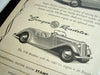Vintage Singer 1500 Saloon and Singer Roadster Original Print Ad, Period Paper (1952) - thirdshift