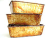 Vintage Metal Bread Loaf Baking Pan / Tin with Unique Baked-on Patina (N3) - thirdshift
