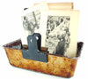 Vintage Metal Bread Loaf Baking Pan / Tin with Unique Baked-on Patina (N3) - thirdshift
