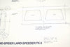 Vintage Star Wars Blueprint for Void Spider Landspeeder TX3 (c.1977) N6 - thirdshift