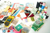 Vintage Sewing Notions and Supplies in Large Tin, 4.8 pounds of notions (c.1960s) - thirdshift