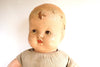 Vintage Sleepy Eye Composition Baby Doll with Molded Hair and Cloth Body, 22" (c.1920s) - thirdshift
