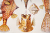 Vintage / Antique Trunk Fish Book Plate Engraving (c.1900s) - thirdshift