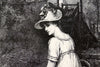 Vintage / Antique Print Young Woman "Alice, The Miller's Daughter" Lord Alfred Tennyson (c.1892) - thirdshift