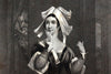 Vintage Engraving Mistress Page Shakespeare's "Merry Wives Windsor" (c.1835) - thirdshift
