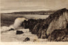 Vintage French Postcard (Carte Postale) NICE, Vue prise des Rochers de Roba Capeu (c.1900) - thirdshift