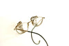 Vintage Safety Goggles / Glasses with Wire Mesh Sides (c.1940s) - thirdshift