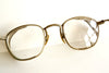 Vintage Safety Goggles / Glasses with Wire Mesh Sides (c.1940s) - thirdshift