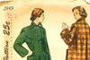 Vintage Simplicity Pattern 2949, Misses' Topper Coat, Uncut (c.1940s) Size 14 Bust 32 - thirdshift