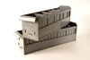 Vintage Industrial Metal Parts Drawer with 4 Dividers in Grey (c.1950s) - thirdshift