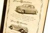 Vintage Singer 1500 Saloon and Singer Roadster Original Print Ad, Period Paper (1952) - thirdshift