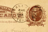 Vintage Post Card Grand Lodge of Texas Freemason Dues (August 28, 1886) - thirdshift