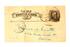 Vintage Post Card Grand Lodge of Texas Freemason Dues (August 3, 1885) - thirdshift