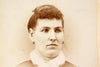 Antique Photograph Cabinet Card of Woman from Wisconsin, Mariah Specht (c1890s) - thirdshift