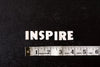Vintage White Ceramic Push Pins "INSPIRE" (c.1940s) - thirdshift