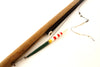 Vintage / Antique Ice Fishing Pole / Ice Jigging Stick with Line and Bobber, 41" (c.1920s) - thirdshift