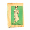 Vintage Women's Sleeveless Dress Button Collar Mail Order Pattern 9241 Size 42 (c.1950s) - thirdshift