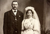 Antique Photograph Cabinet Card of Wedding from Duluth, MN (c.1890s) - thirdshift