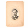 Antique Photograph Cabinet Card of Man from Grantsburg WI (c.1890s) - thirdshift