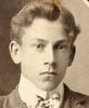 Antique Photograph Cabinet Card of Young Man in Folder Frame (c.1890s) - thirdshift