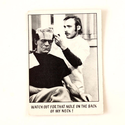 Vintage "You'll Die Laughing" Trading Card #17 by Topps (c.1973) - thirdshift