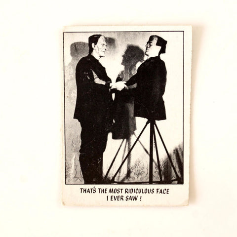 Vintage "You'll Die Laughing" Trading Card #5 by Topps (c.1973) - thirdshift