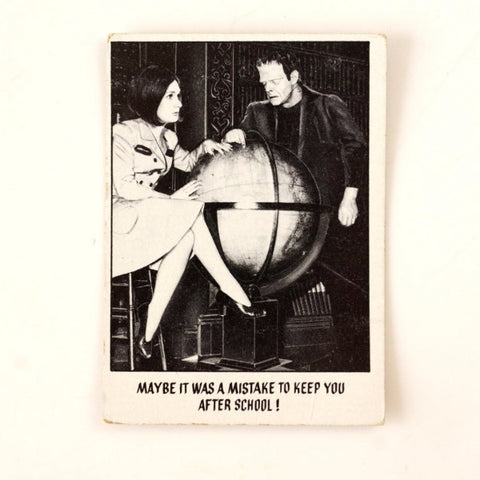 Vintage "You'll Die Laughing" Trading Card #23 by Topps (c.1973) - thirdshift