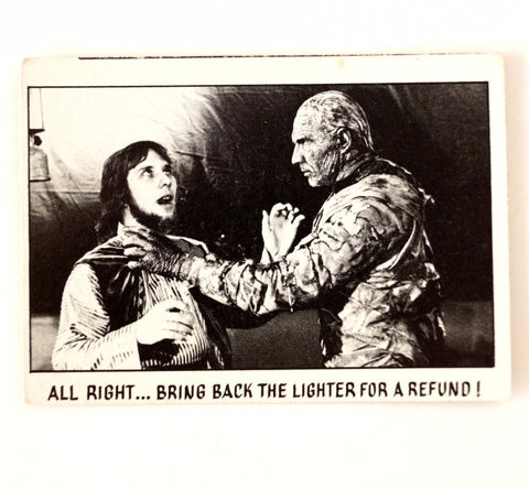 Vintage "You'll Die Laughing" Trading Card #14 by Topps (c.1973) - thirdshift