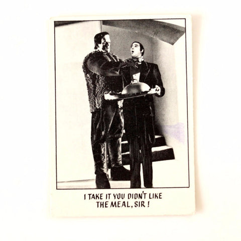 Vintage "You'll Die Laughing" Trading Card #12 by Topps (c.1973) - thirdshift