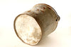 Vintage Galvanized Metal Pail with Handle, 9 inches deep (c.1930s) - thirdshift