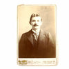 Antique Photograph Cabinet Card of Man with Mustache from Missouri (c.1880s) - thirdshift