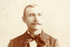 Antique Photograph Cabinet Card of Man with Moustache from St. Louis Missouri (c.1880s) - thirdshift