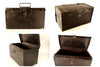 Vintage Industrial Metal Tool Box in Black (c.1950s) - thirdshift