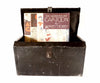 Vintage Industrial Metal Tool Box in Black (c.1950s) - thirdshift