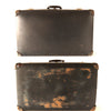 Vintage Metal Airway Luggage in Black by E.J. Gausepohl Luggage Shop (c.1900s) - thirdshift