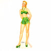 Vintage Wood Paper Doll "Sandy" with Clothing, made by Whitman (c.1940s) - thirdshift