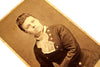 Antique Photo Cabinet Card of Woman, Helen Archer (c.1890s) - thirdshift