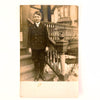 Antique Photograph Post Card of Young Boy (c.1900s) - thirdshift