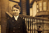 Antique Photograph Post Card of Young Boy (c.1900s) - thirdshift