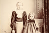 Antique Photograph Cabinet Card of Prudence and Leona Van Macklin, Iowa (c.1890s) - thirdshift